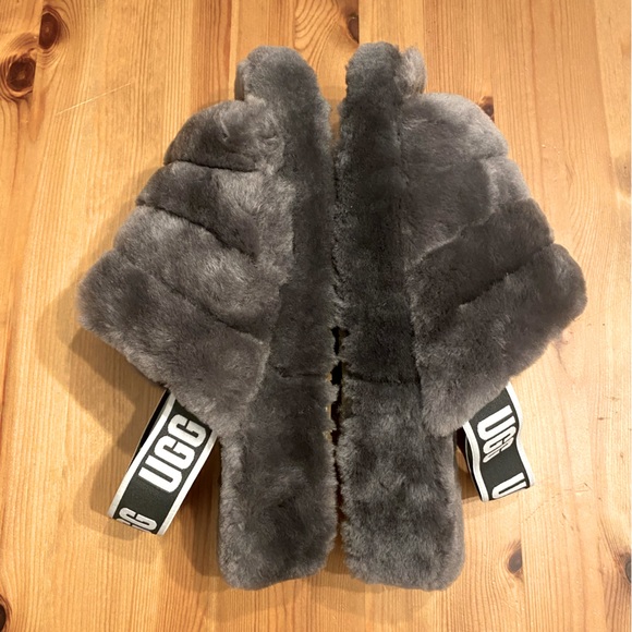 UGG Oh Yeah Slingback Slides Platform Puff Sandals Slippers - Picture 10 of 13